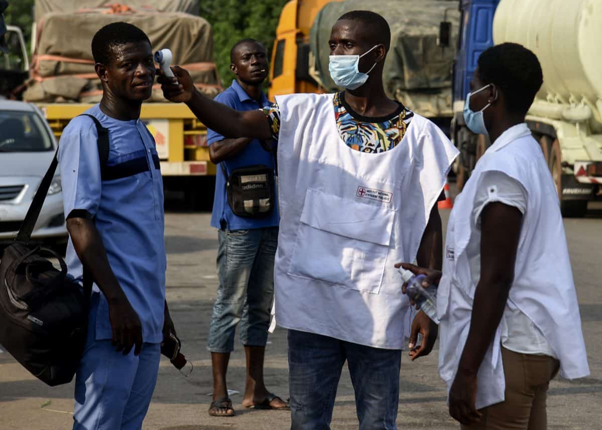 Video Of Ivory Coast Residents Destroying Coronavirus Test Centre